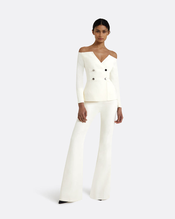 safiyaa Kamile Ivory Jacket
