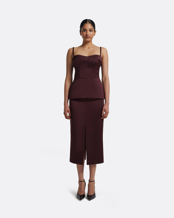 Safiyaa Kaori Top In Wine