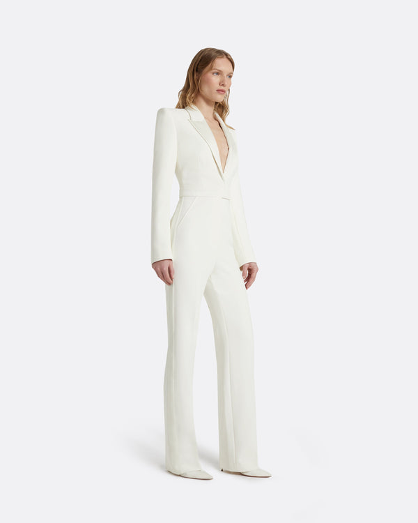 Safiyaa Kayte Ivory Jumpsuit