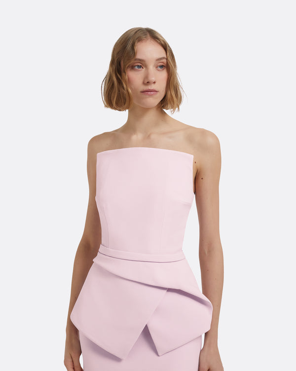 Safiyaa Kendall Top In Lilac Snow