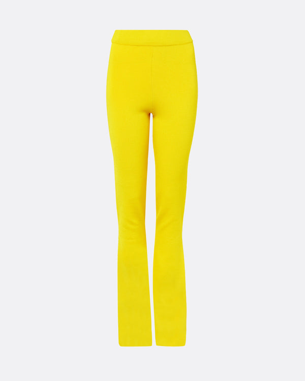 Safiyaa Khuno Canary Knit Trousers