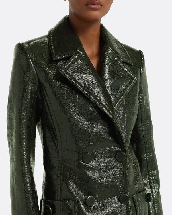 Safiyaa Kirby Jacket In Collard Green
