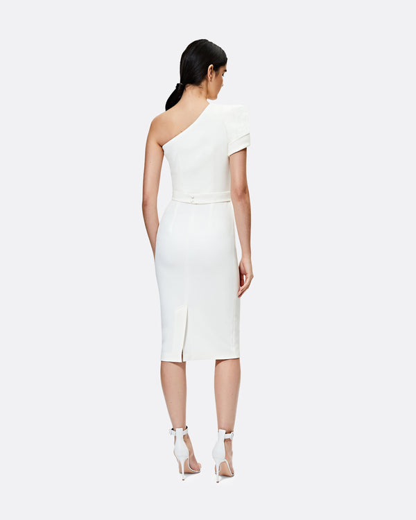 Safiyaa Kora Ivory Midi Dress
