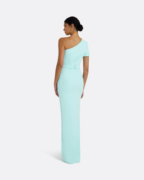 Safiyaa Kora Mint Long Dress