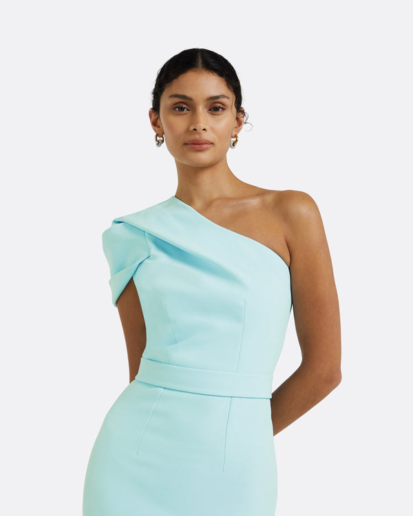 Safiyaa Kora Mint Long Dress