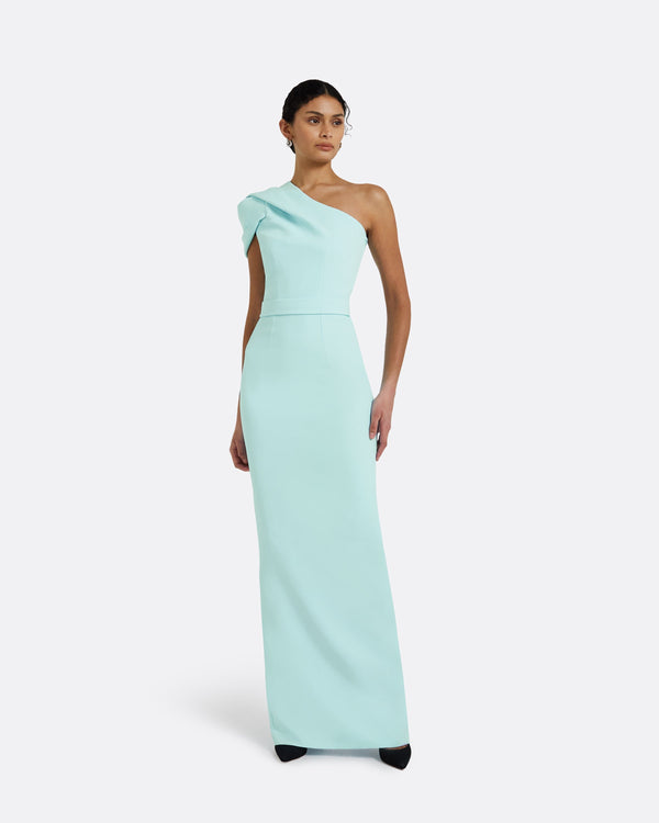 safiyaa Kora Mint Long Dress
