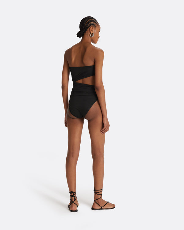 Safiyaa Kymmie Black Swimsuit