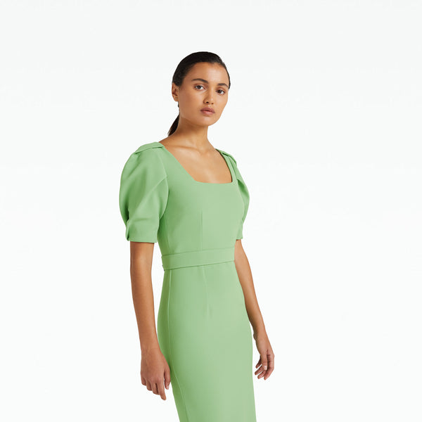 Safiyaa Laura Sage Midi Dress