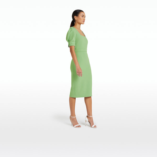 Safiyaa Laura Sage Midi Dress