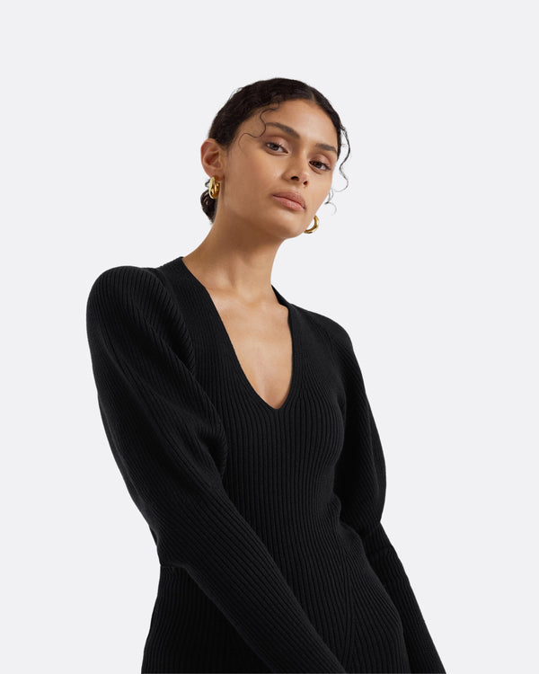 Safiyaa Laure Navy Knit