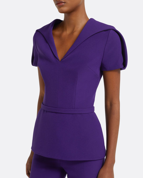 Safiyaa Leighton Top In Pansy