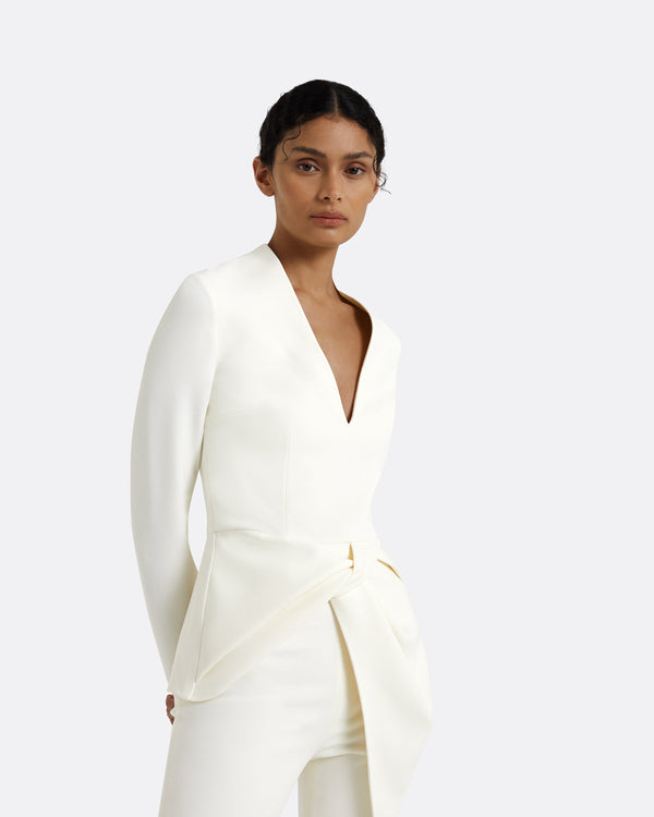 Safiyaa Leticia Ivory Top