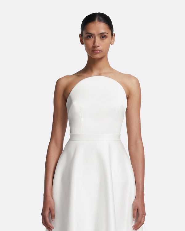 safiyaa Lorena Top in Porcelain