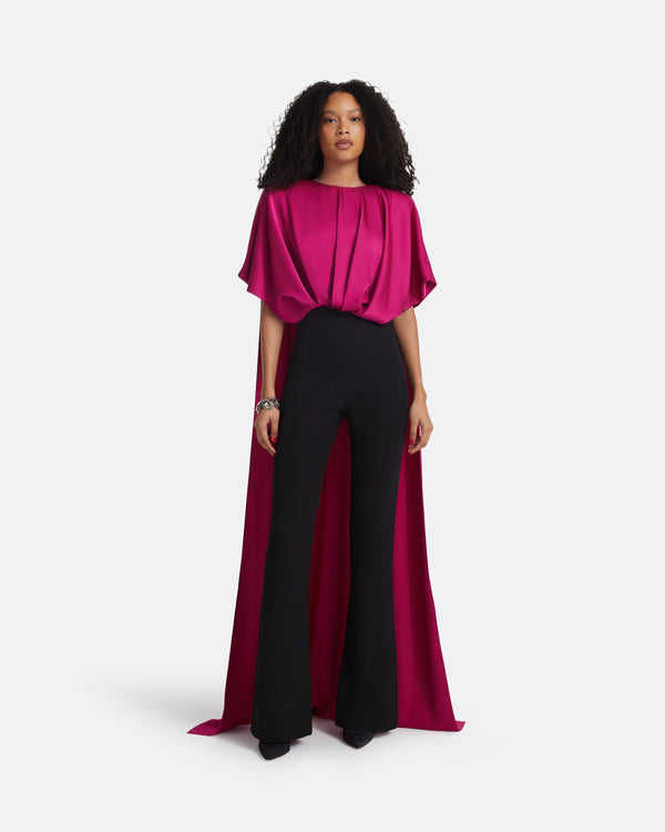 safiyaa Lucan Granita & Black Jumpsuit