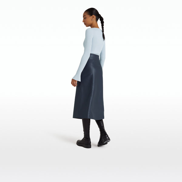 Safiyaa Lune Ice Blue Knit