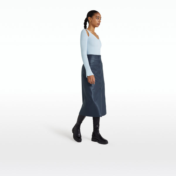 Safiyaa Lune Ice Blue Knit