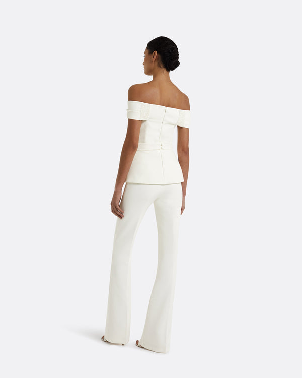 Safiyaa Mabel Ivory Top