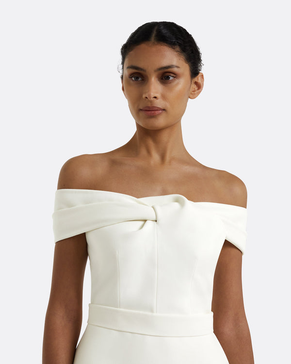 Safiyaa Mabel Ivory Top