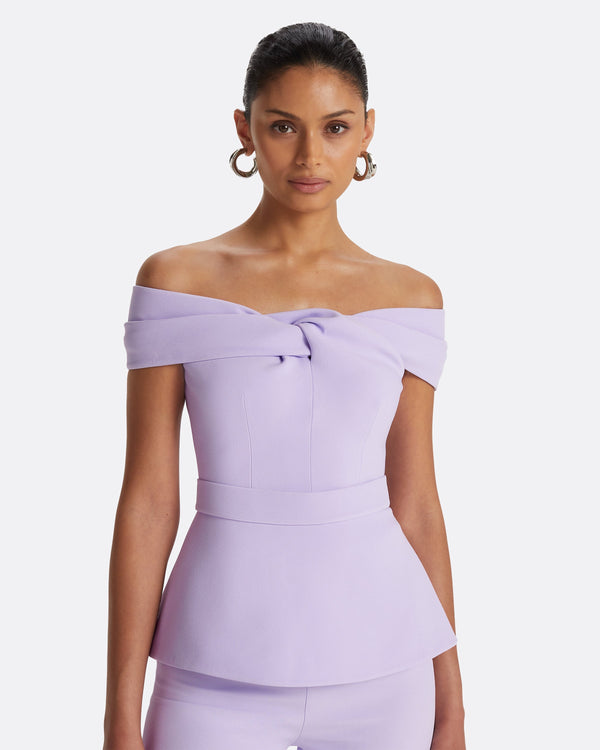 Safiyaa Mabel Verbena Top