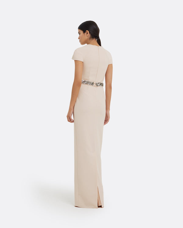 Safiyaa Magali Powder Long Dress