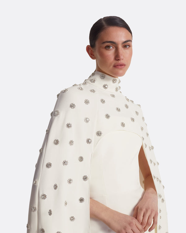 Safiyaa Manore Ivory Embroidered Harness