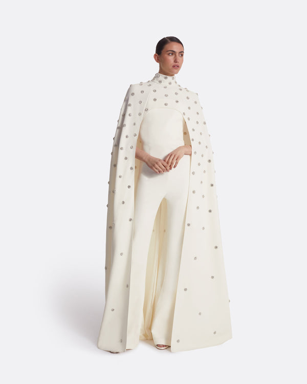 Safiyaa Manore Ivory Embroidered Harness