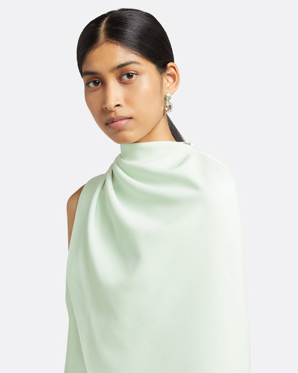 Safiyaa Margareta Spearmint Short Dress