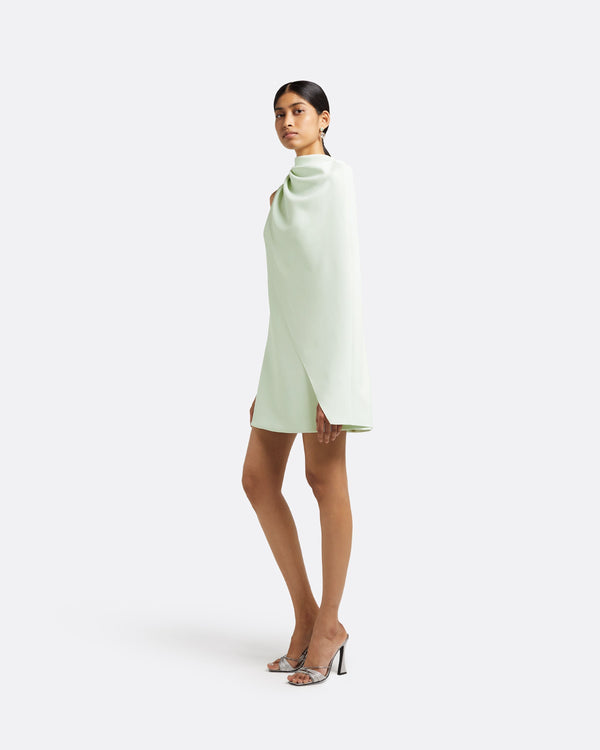 Safiyaa Margareta Spearmint Short Dress