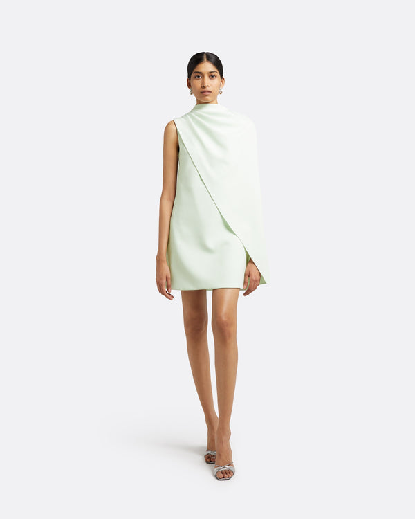 safiyaa Margareta Spearmint Short Dress