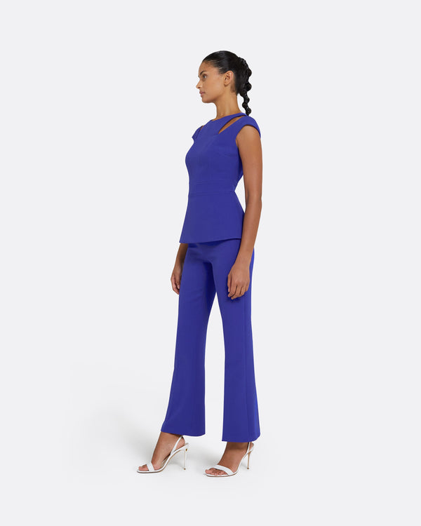 safiyaa Mari Azure Blue Trousers
