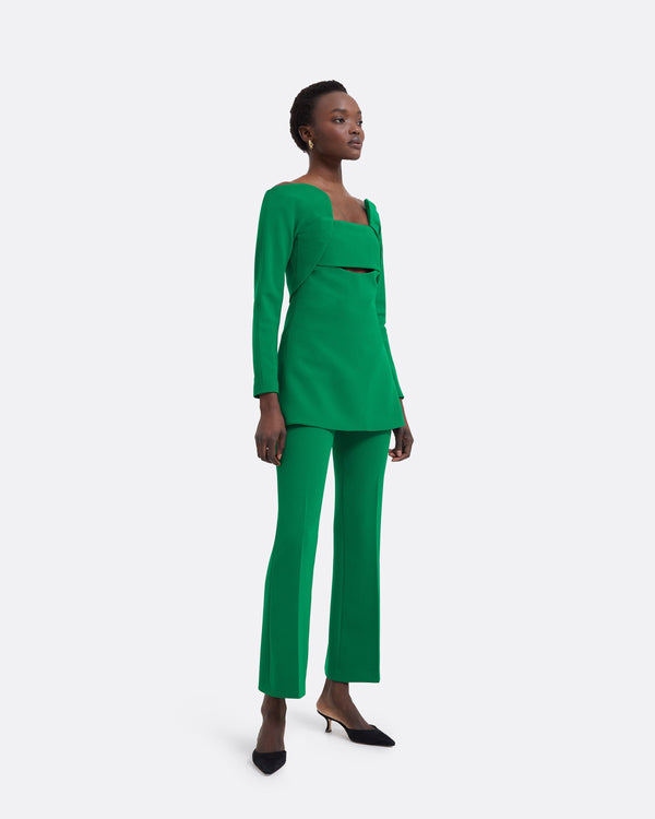 Safiyaa Mari Jewel Green Trousers