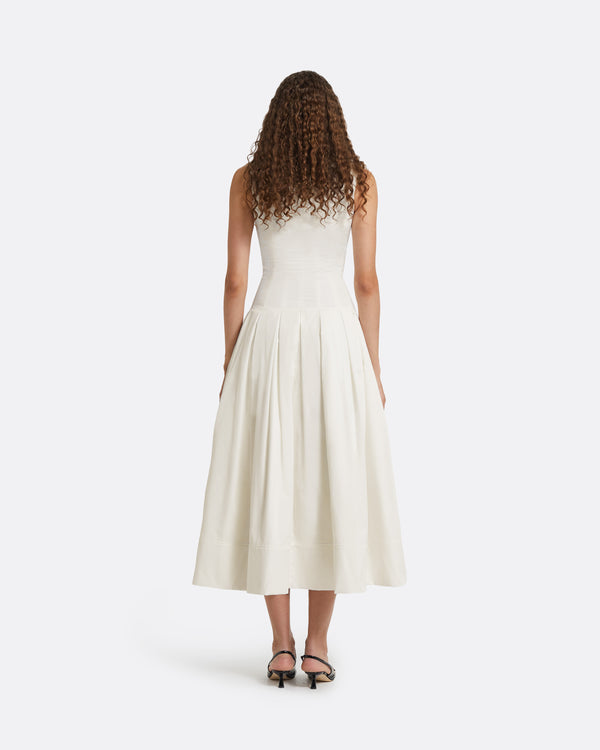 Safiyaa Marilyn Ivory Midi Dress