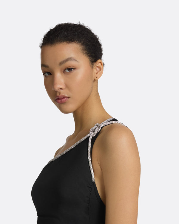 Safiyaa Mathildae Black Swimsuit