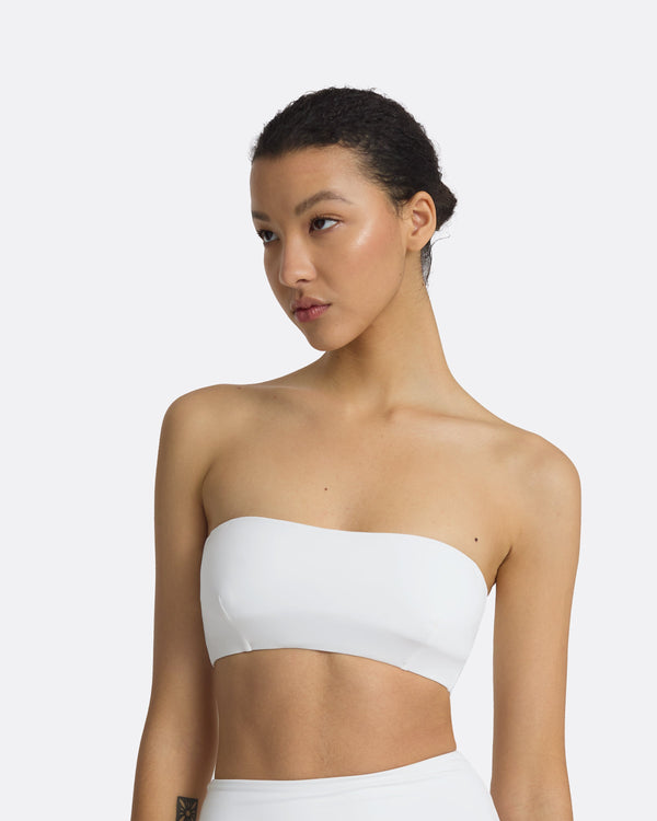 Safiyaa Mayrana Ivory Bikini Top