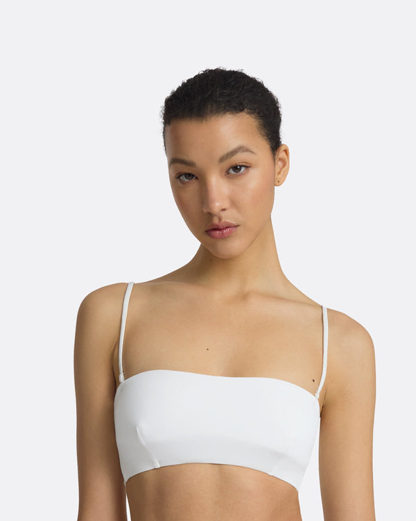 Safiyaa Mayrana Ivory Bikini Top