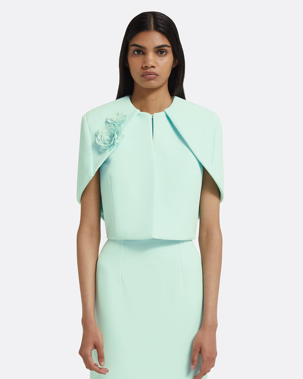 safiyaa Micah Cape in Frost