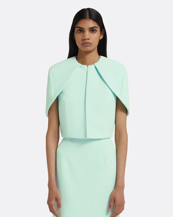 safiyaa Micah Cape in Frost