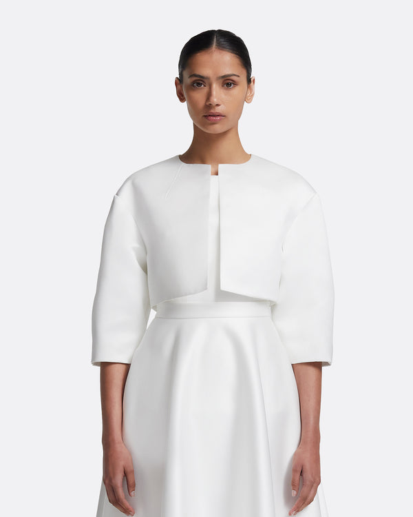 safiyaa Mizuki Jacket in Porcelain