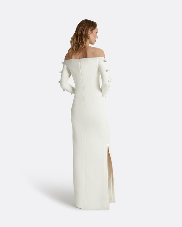 Safiyaa Morag Ivory Long Dress