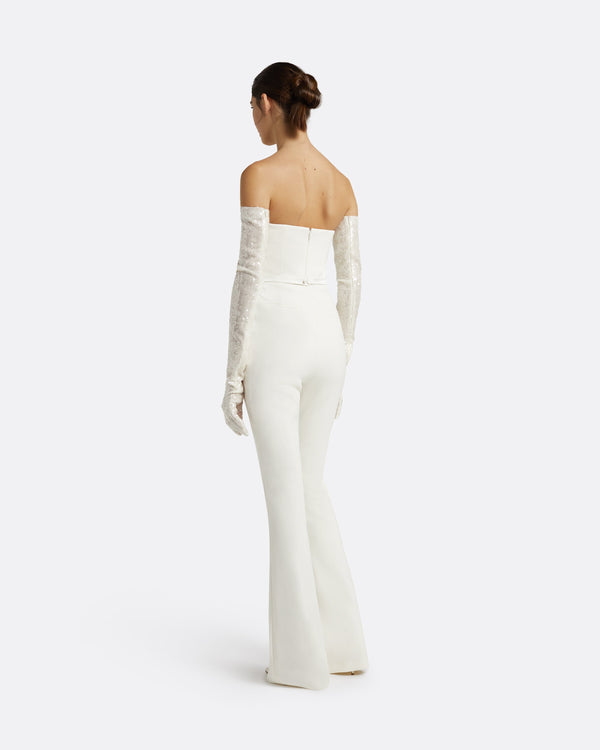Safiyaa Myrine Ivory Jumpsuit