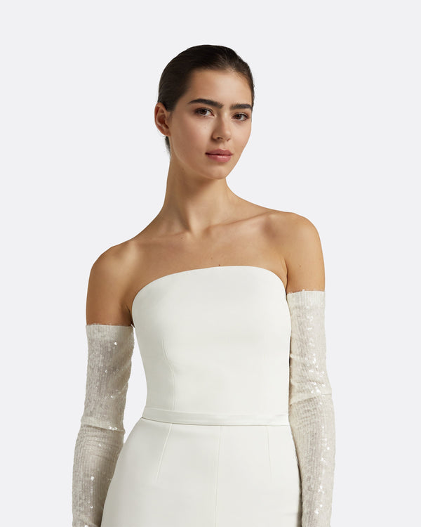 Safiyaa Myrine Ivory Jumpsuit