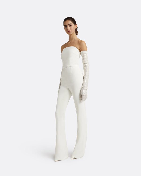 Safiyaa Myrine Ivory Jumpsuit