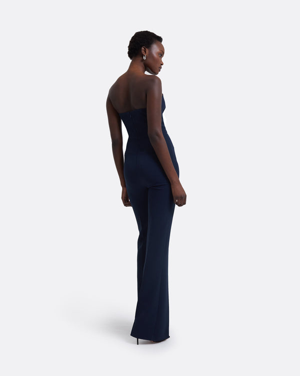 Safiyaa Myrine Maritime Blue Jumpsuit