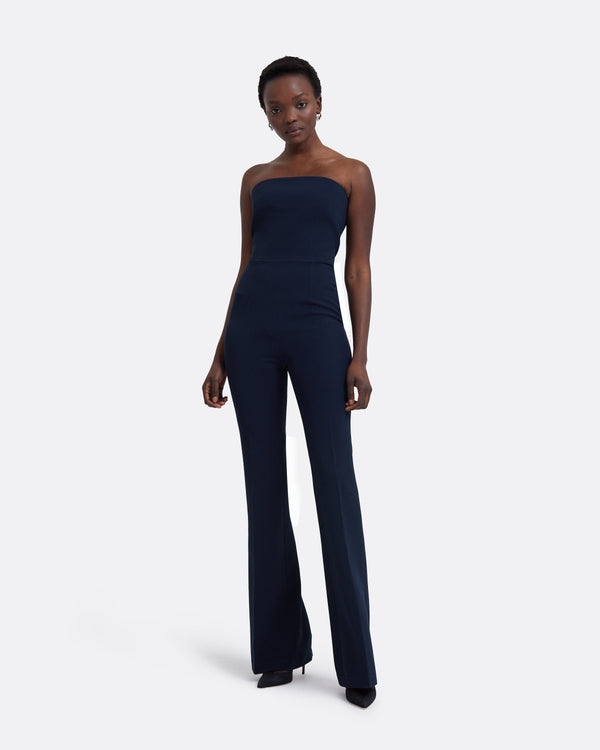 safiyaa Myrine Maritime Blue Jumpsuit