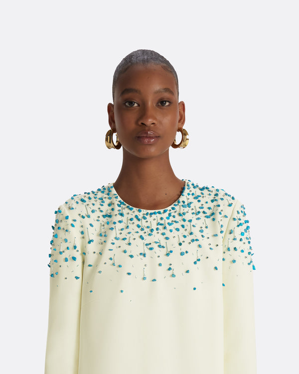 Safiyaa Naima Sorbet Long Dress