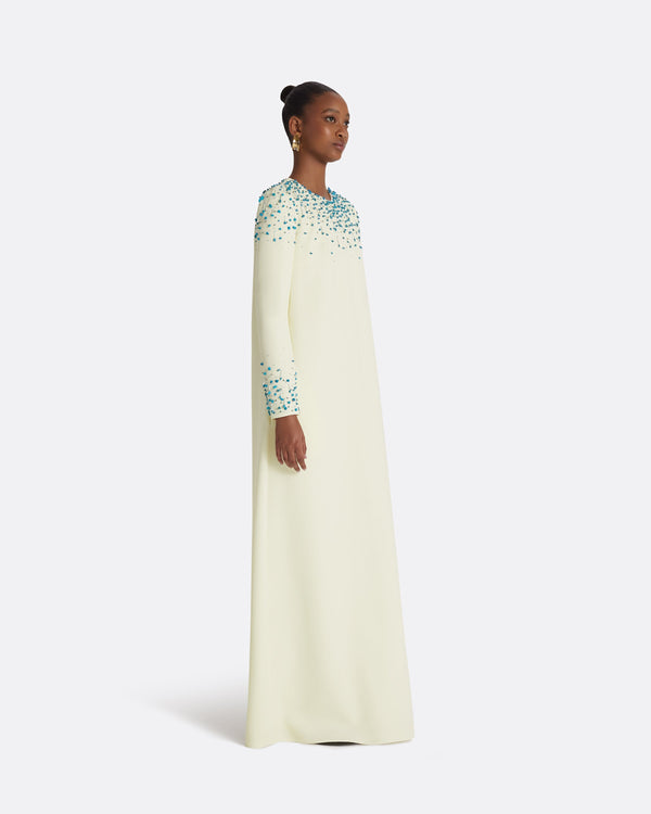 Safiyaa Naima Sorbet Long Dress