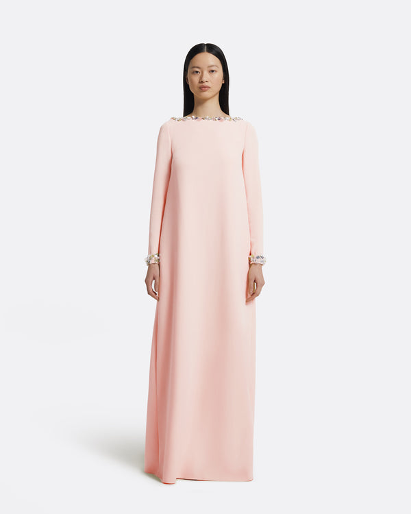 safiyaa Naimal Pale Pink Long Dress