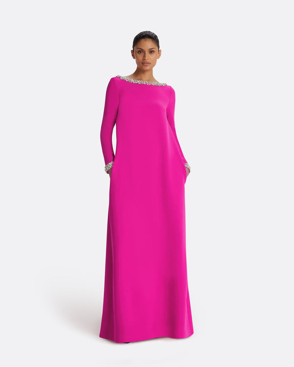 safiyaa Naimal Wild Strawberry Long Dress