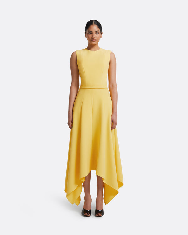 safiyaa Okimi Dress in Aspen Gold
