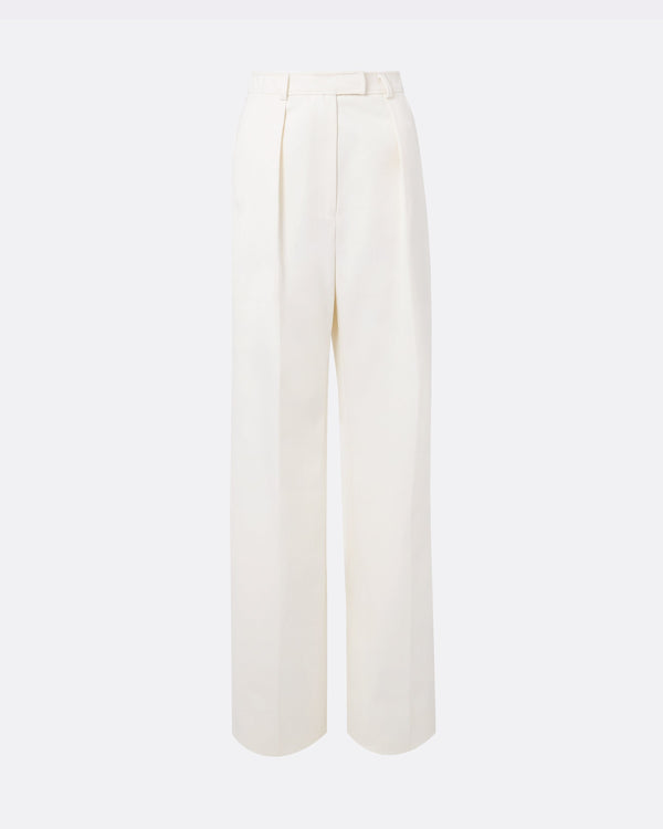 Safiyaa Omarani Ivory Trousers
